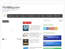 Tablet Screenshot of profitblog.com
